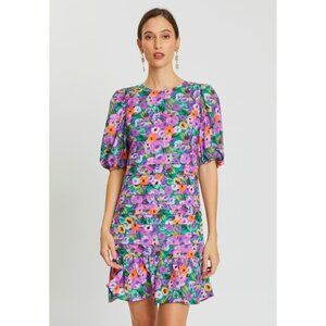 Never Fully Dressed Monaco Floral Mini Dress